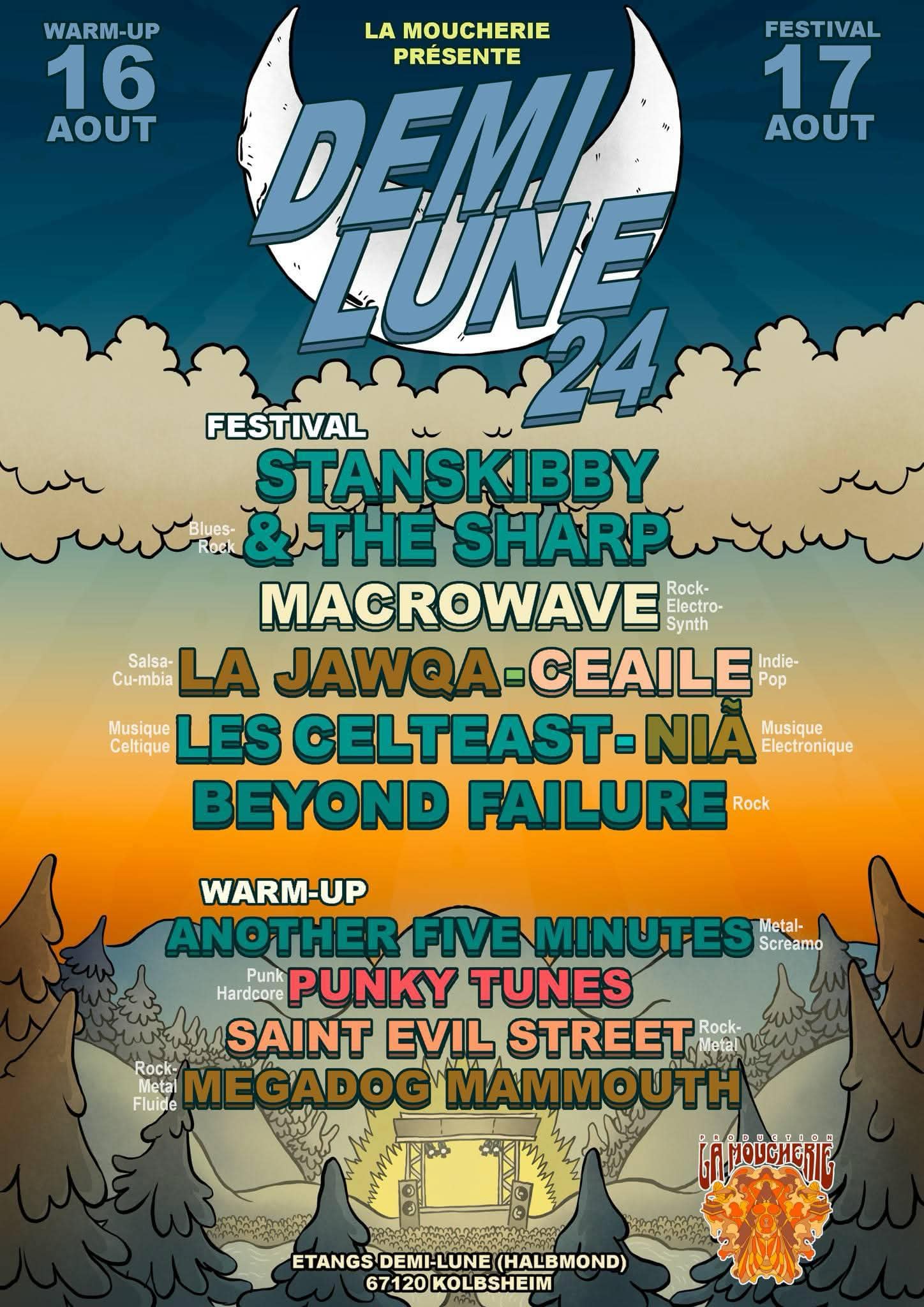 Demi Lune Festival - Affiche 2024